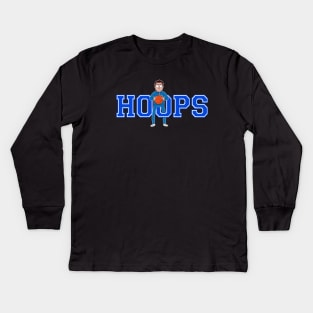 Hoops Kids Long Sleeve T-Shirt